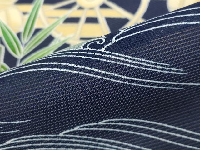 平和屋着物＊夏物 訪問着 絽 風景文 洗える着物 AABB5885st