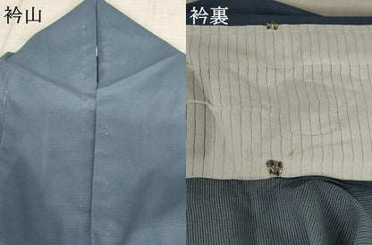 平和屋着物＊夏物 訪問着 絽 流水草花文 洗える着物 AABB5891st