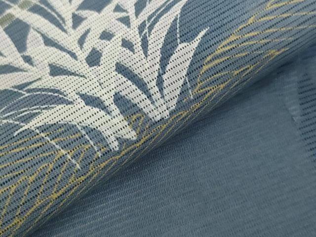 平和屋着物＊夏物 訪問着 絽 流水草花文 洗える着物 AABB5891st