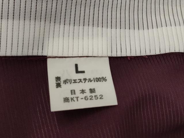 平和屋着物＊夏物 色無地 絽 紫鳶色 洗える着物 AABB5903st