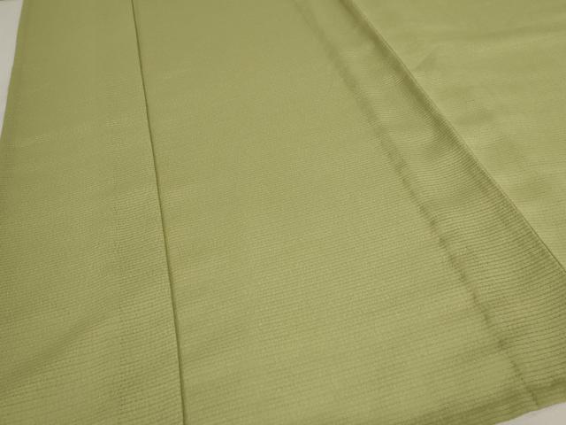 平和屋着物＊夏物 色無地 絽 青朽葉色 洗える着物 未使用 AABB5911st