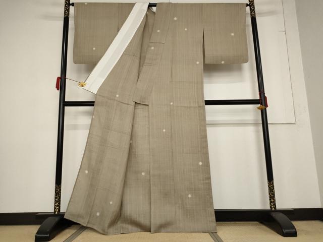 平和屋着物＊夏物 紗紬 蛍暈し 正絹 逸品 AABB5925st