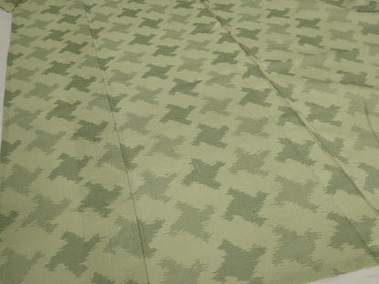 平和屋着物＊夏物 紗紬 抽象文様 正絹 逸品 AABB5930st