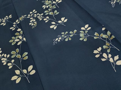 平和屋着物＊夏物 訪問着 絽 草花文 正絹 逸品 AABB5931st