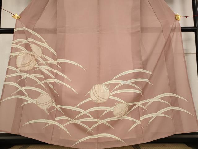 平和屋着物＊夏物 訪問着 絽 駒刺繍 鈴 金彩 高島屋扱い 正絹 逸品 AABB5936st