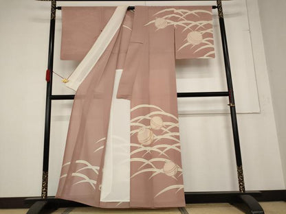 平和屋着物＊夏物 訪問着 絽 駒刺繍 鈴 金彩 高島屋扱い 正絹 逸品 AABB5936st