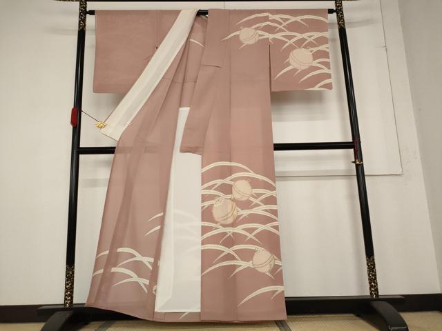 平和屋着物＊夏物 訪問着 絽 駒刺繍 鈴 金彩 高島屋扱い 正絹 逸品 AABB5936st
