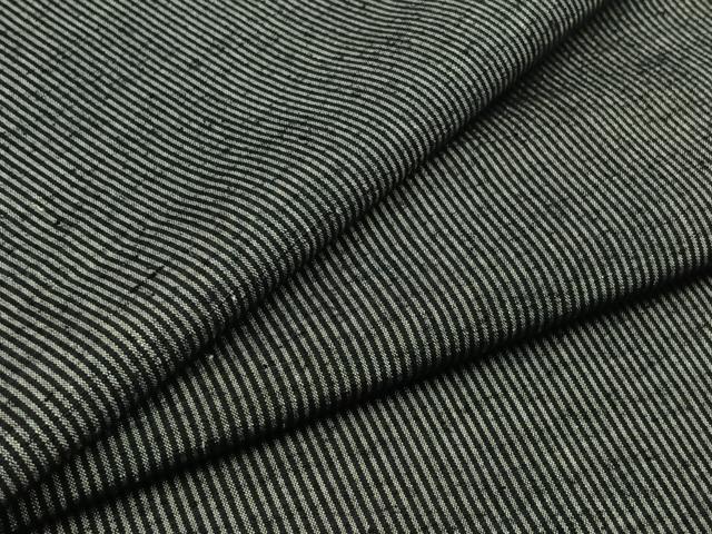 平和屋着物▽男性 紬 単衣 縞 正絹 逸品 AABB6202jh