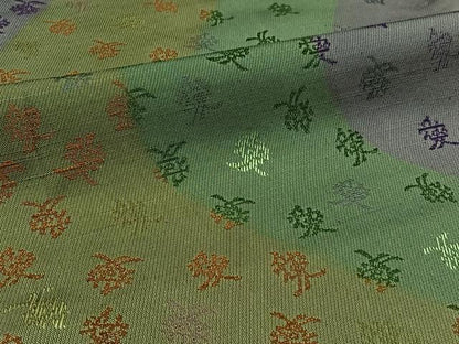 平和屋着物▽訪問着 単衣 愛 文字文 AABB6208jh