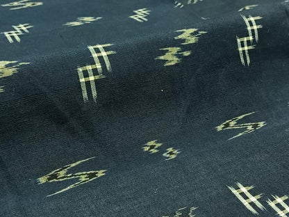 平和屋着物▽本場琉球絣 綿琉球 単衣 綿 逸品 AABB6209jh