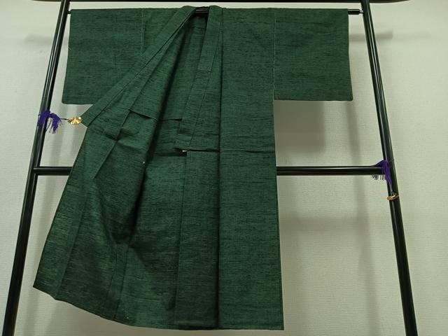 平和屋着物▽男性 紬 単衣 霞文 正絹 逸品 AABB6215jh