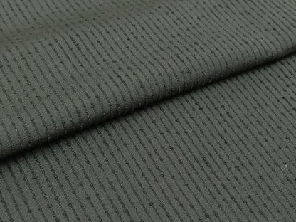 平和屋着物▽上質な紬 単衣 縞 反端付き 正絹 逸品 AABB6217jh