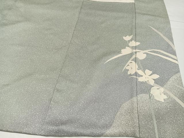 平和屋着物●訪問着 作家物 枝花文 正絹 逸品 AABB6299ph