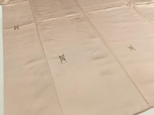 平和屋着物●上質な小紋 花菱文 正絹 逸品 AABB6382zg