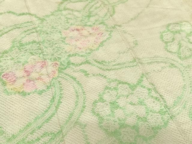 平和屋着物●豪華振袖　総絞り　舞花文　正絹　逸品　AABB6454zg
