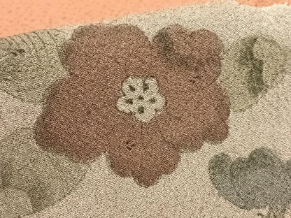 平和屋着物●訪問着 辻が花 手描き 絞り 道長文 正絹 逸品 AABB6515zg