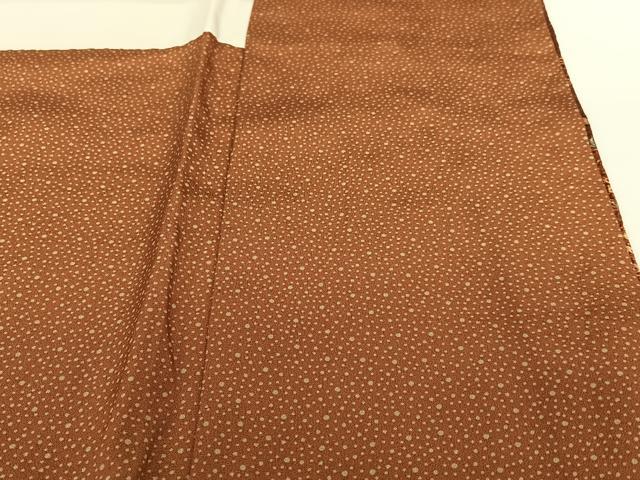 平和屋着物●上質な小紋 御所車梅松文 金彩 正絹 逸品 AABB6536zg