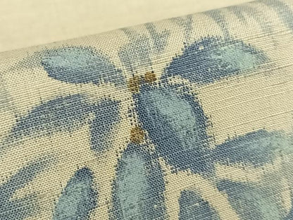 平和屋着物●訪問着　紬地　草花文　正絹　逸品　AABB6562zg