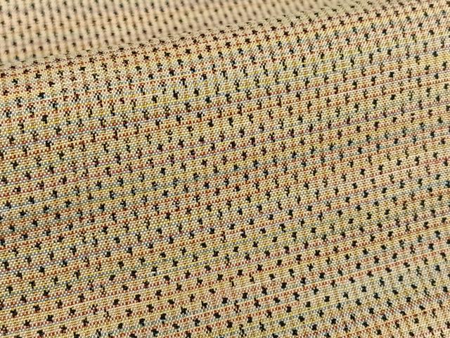 平和屋着物●本場大島紬　一元絣　横縞　正絹　逸品　AABB6564zg