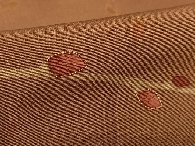 平和屋着物●訪問着　駒刺繍　蕾　ろうけつ染め　暈し染め　正絹　逸品　未使用　AABB6581zg