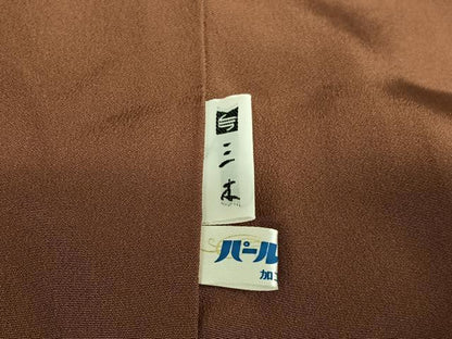平和屋着物●訪問着　駒刺繍　蕾　ろうけつ染め　暈し染め　正絹　逸品　未使用　AABB6581zg