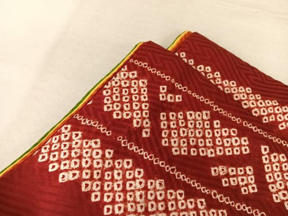 平和屋着物●ブライダルファッションデザイナー・桂由美 振袖 駒刺繍 御所車花文 金糸 金彩 正絹 逸品 AABB6601np