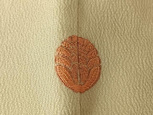 平和屋着物●銀座 志ま亀 訪問着 手描き 花籠 金彩 たとう紙付き 正絹 逸品 AABB6607np