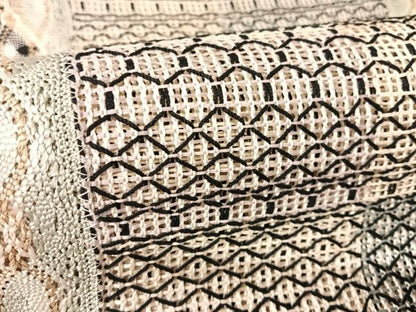 平和屋着物＊夏物 八寸名古屋帯 唐組 正絹 逸品 AABB6645np