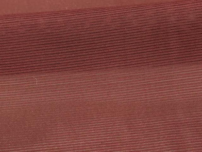 平和屋着物＊夏物 色無地 絽 葡萄茶色 正絹 逸品 AABB6681jd