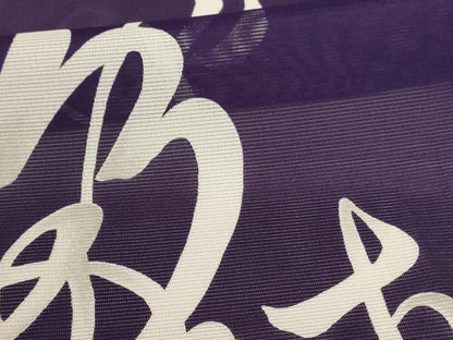 平和屋着物＊夏物 訪問着 絽 文字文 洗える着物 AABB6689jd