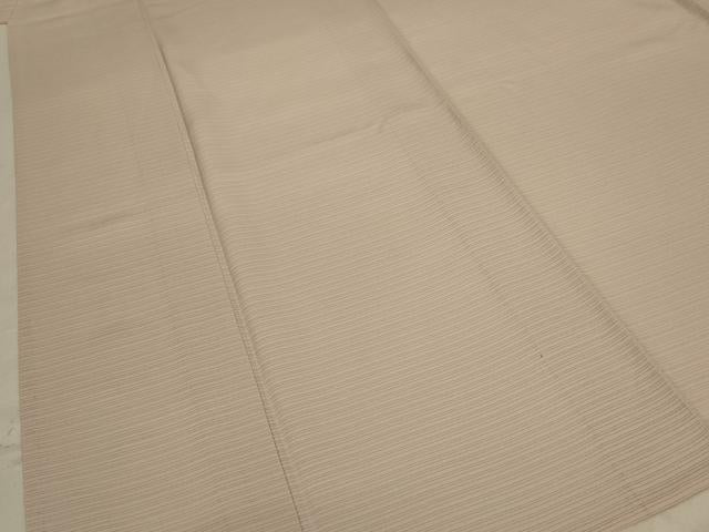 平和屋着物＊夏物 色無地 絽 肌色 正絹 逸品 AABB6697jd