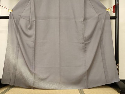 平和屋着物＊夏物　訪問着　絽　立波文　暈し染め　洗える着物　AABB6699jd