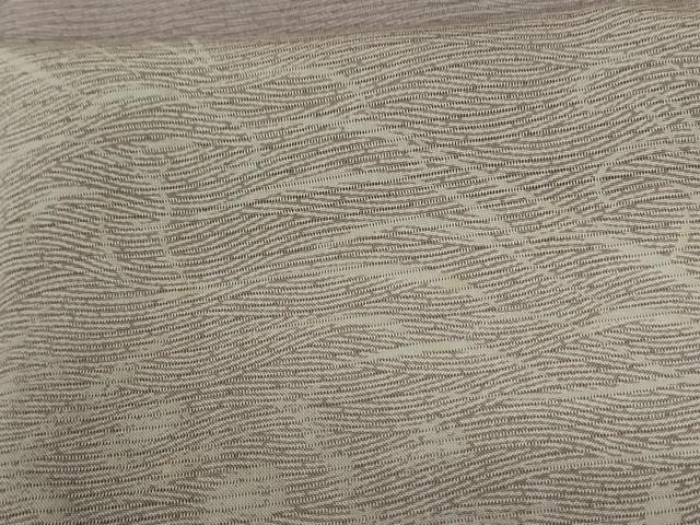 平和屋着物＊夏物　訪問着　絽　立波文　暈し染め　洗える着物　AABB6699jd