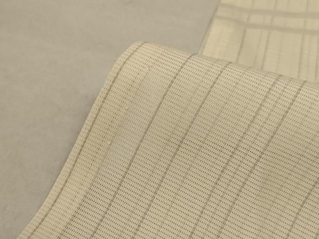 平和屋着物＊夏物 訪問着 絽 流水草花文 正絹 逸品 AABB6709jd