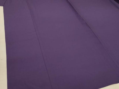 平和屋着物＊夏物 色無地 絽 濃鼠色 正絹 逸品 AABB6710jd