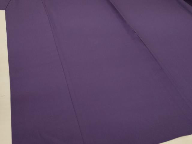 平和屋着物＊夏物 色無地 絽 濃鼠色 正絹 逸品 AABB6710jd