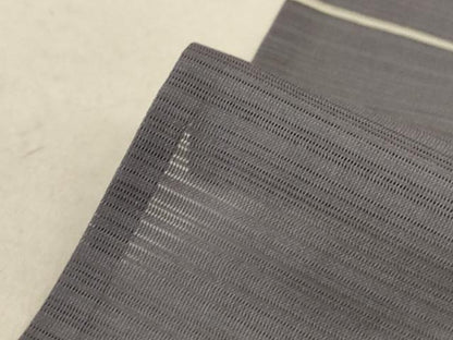 平和屋着物＊夏物 訪問着 絽 刺繍 横段文 金彩 正絹 逸品 AABB6714jd