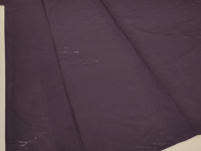 平和屋着物＊夏物 色無地 縦絽 立波紋紗 正絹 逸品 AABB6719jd