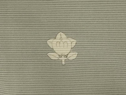 平和屋着物＊夏物 色無地 絽 柳鼠色 正絹 逸品 AABB6720jd