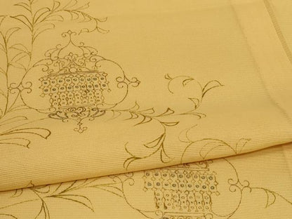 平和屋着物＊夏物 訪問着 絽 飾花文 正絹 逸品 AABB6730jd