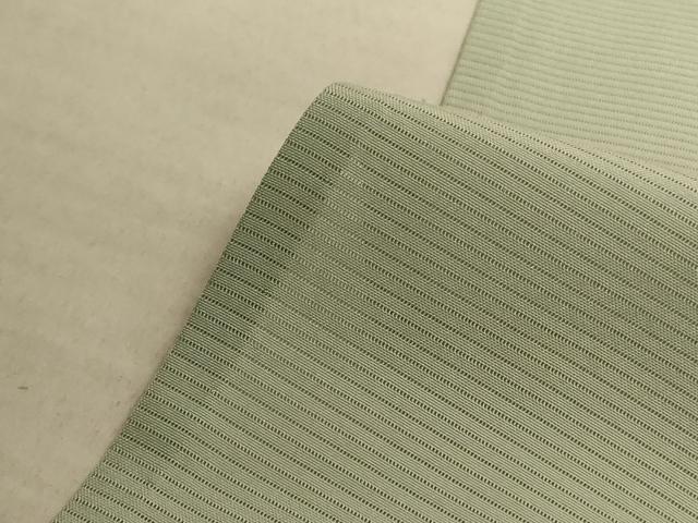 平和屋着物＊夏物 色無地 絽 若菜色 正絹 逸品 AABB6740jd