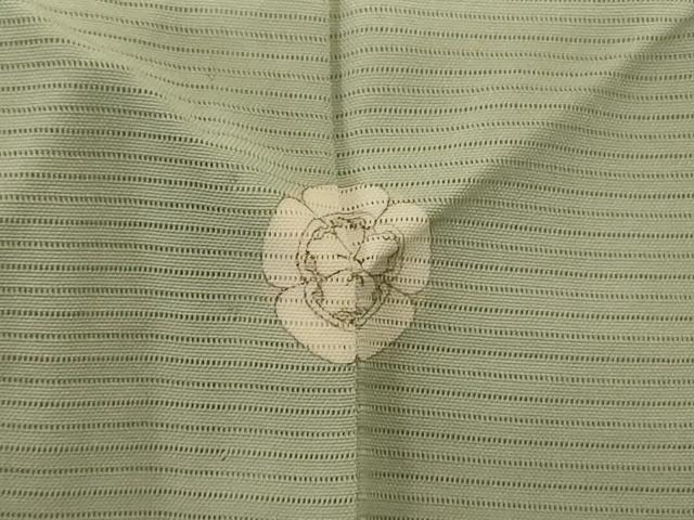 平和屋着物＊夏物 色無地 絽 若菜色 正絹 逸品 AABB6740jd