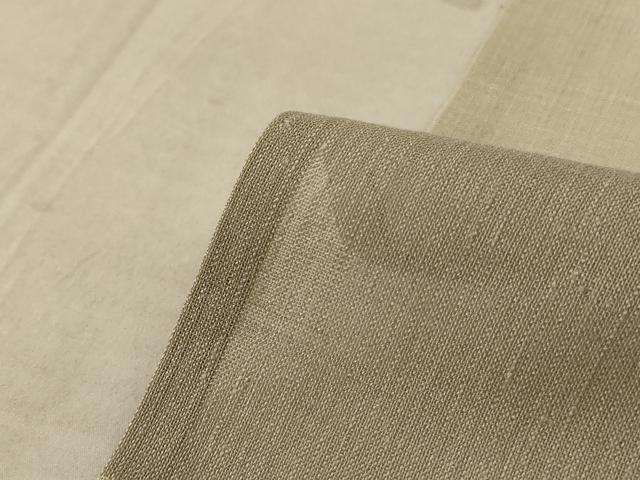 平和屋着物＊夏物 結城紬 夏結城 格子 正絹 逸品 AABB6760jd
