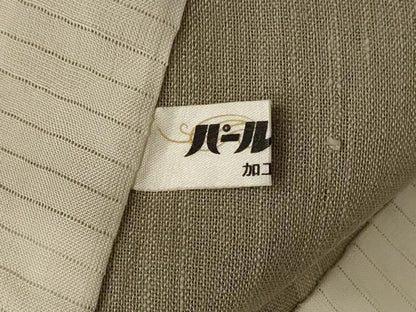 平和屋着物＊夏物 結城紬 夏結城 格子 正絹 逸品 AABB6760jd