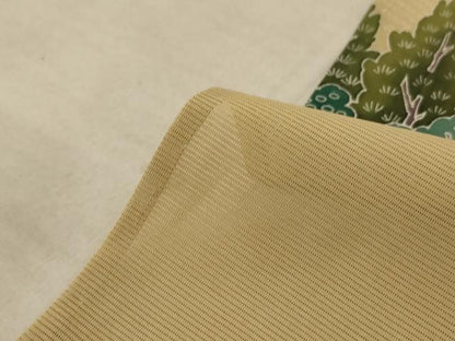 平和屋着物＊夏物 色留袖 絽 風景文 正絹 逸品 AABB6765jd
