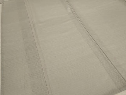 平和屋着物＊夏物 色無地 絽 絹鼠色 正絹 逸品 AABB6777jd