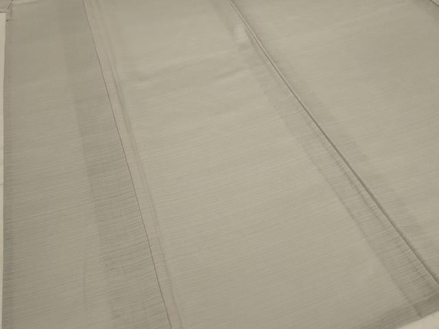 平和屋着物＊夏物 色無地 絽 絹鼠色 正絹 逸品 AABB6777jd