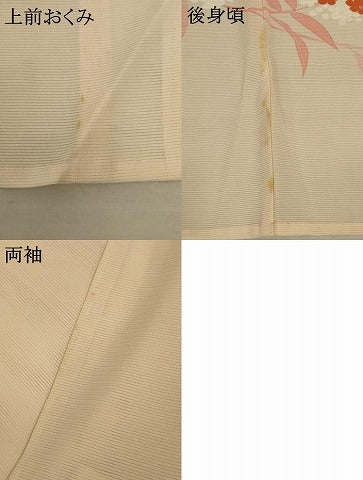 平和屋着物＊夏物 訪問着 絽 紫陽花 銀彩 正絹 逸品 AABB6779jd