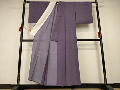 平和屋着物＊夏物 小紋師 黒岩秀硯 江戸小紋 絽 鮫小紋柄 正絹 逸品 AABB6787jd