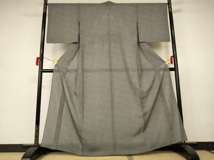平和屋着物＊夏物 江戸小紋 絽 鮫小紋柄 正絹 逸品 AABB6789jd